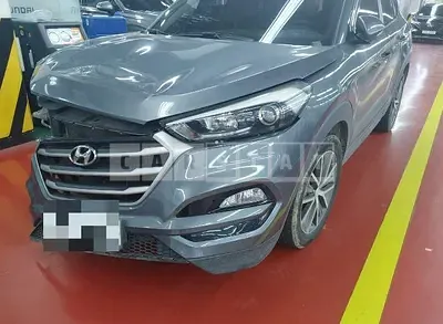 Photo 1 of 28: 2016 Hyundai Tucson TL (4WD), VIN KMHJ281ADHU213136 — Korean insurance auction