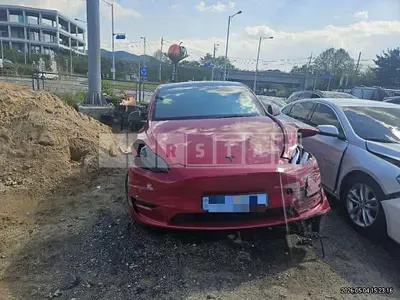 Photo 1 of 22: 2021 Tesla Model 3 Standard Range — Korean insurance auction