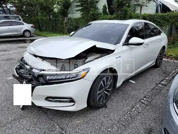 Photo 2 of 37: 2020 Honda Accord Hybrid, VIN 1HGCV3690LA510381 — Korean insurance auction