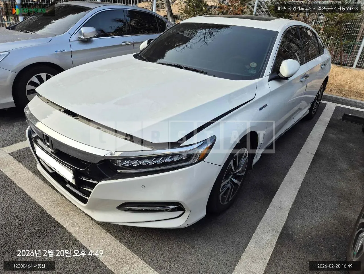 Photo 2 of 28: 2019 Honda Accord Hybrid, VIN 1HGCV3690KA510859 — Korean insurance auction
