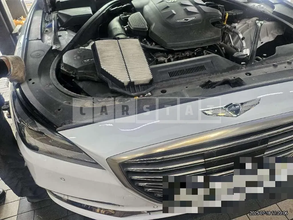 Photo 2 of 3: 2017 Genesis G80 3.3 — Korean insurance auction