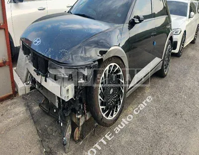 Photo 1 of 34: 2022 Hyundai IONIQ 5, VIN KMHKR81AFNU091492 — Korean insurance auction