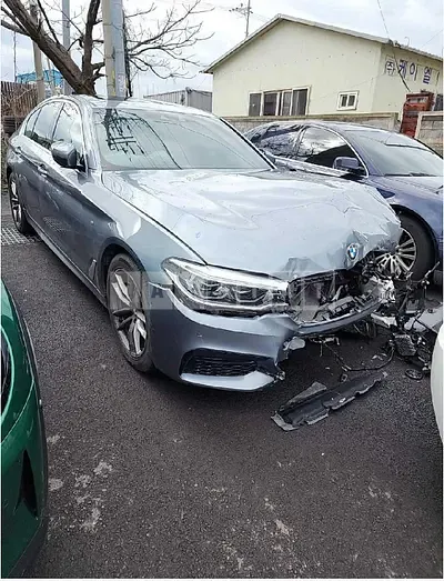 Photo 1 of 10: 2018 BMW 520d, VIN WBAJC3105JG995294 — Korean insurance auction