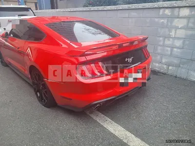 Photo 1 of 57: 2019 Ford Mustang 2.3 Coupe, VIN 1FA6P8TH0K5128076 — Korean insurance auction
