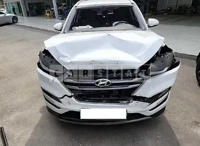 Photo 1 of 8: 2018 Hyundai Tucson, VIN KMHJ381ABJU572102 — Korean insurance auction