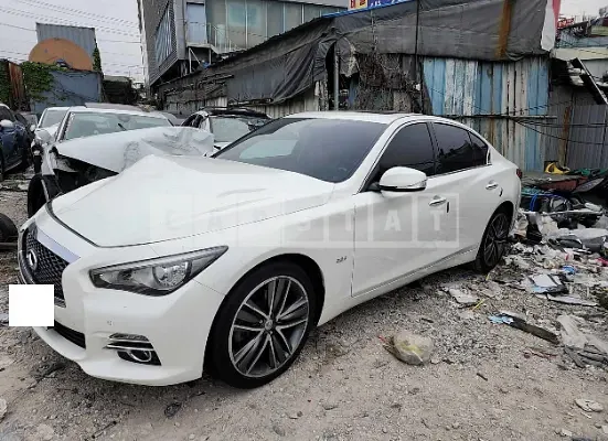 Photo 2 of 9: 2015 Infiniti Q50 2.2d, VIN JNKDV71E0FM530720 — Korean insurance auction