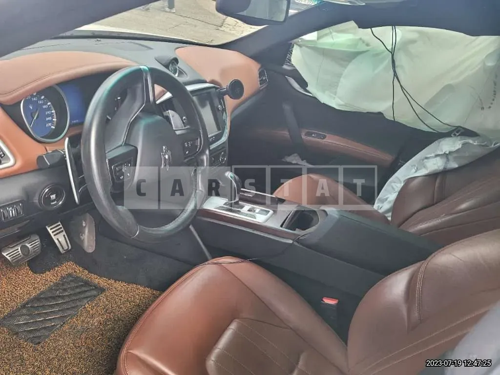 Photo 2 of 7: 2016 Maserati Gibli Diesel, VIN ZAM57TSA2G1169185 — Korean insurance auction