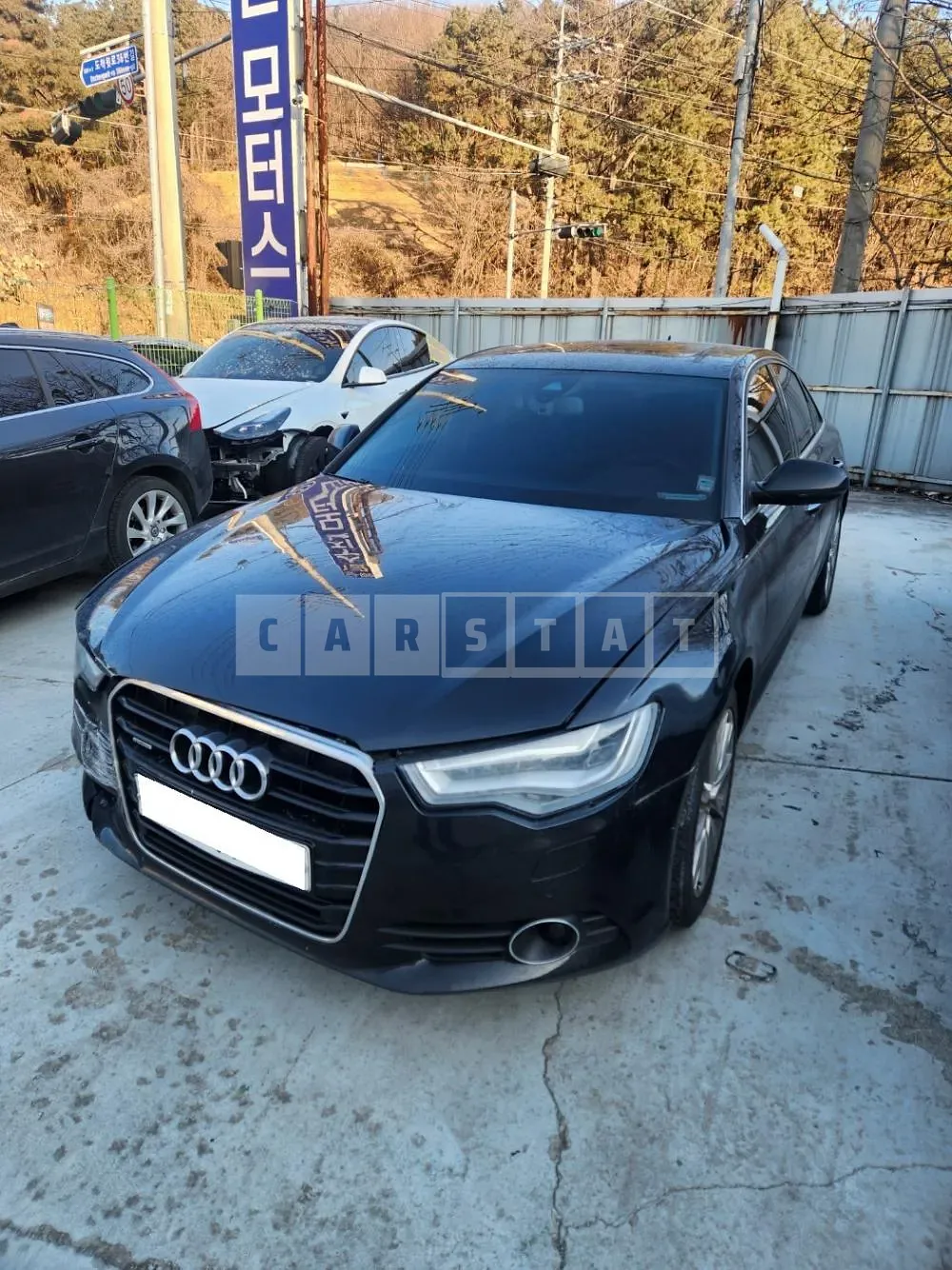 Photo 2 of 11: 2015 Audi A6 45 TDI quattro, VIN WAUZZZ4G5FN058591 — Korean insurance auction