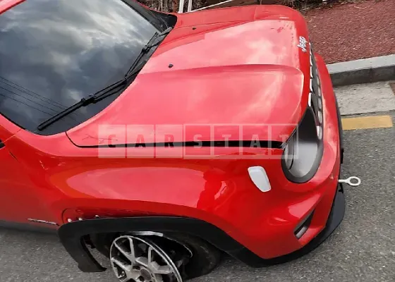 Photo 2 of 13: 2020 Jeep Zip Renegade, VIN 1C4BU0000LPL43912 — Korean insurance auction