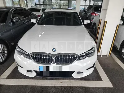Photo 1 of 14: 2021 BMW 320i, VIN WBA5X5106MFL40203 — Korean insurance auction