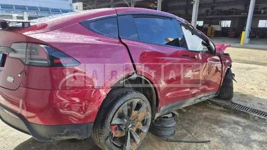 Photo 2 of 9: 2023 Tesla Model X — Korean insurance auction