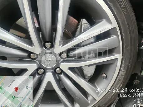 Photo 2 of 12: 2015 Infiniti Q50S Hybrid — Korean insurance auction