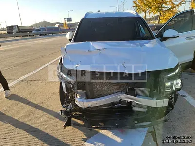 Photo 1 of 16: 2021 Hyundai Santa Fe TM 2.2, VIN KMHS381HGMU399703 — Korean insurance auction
