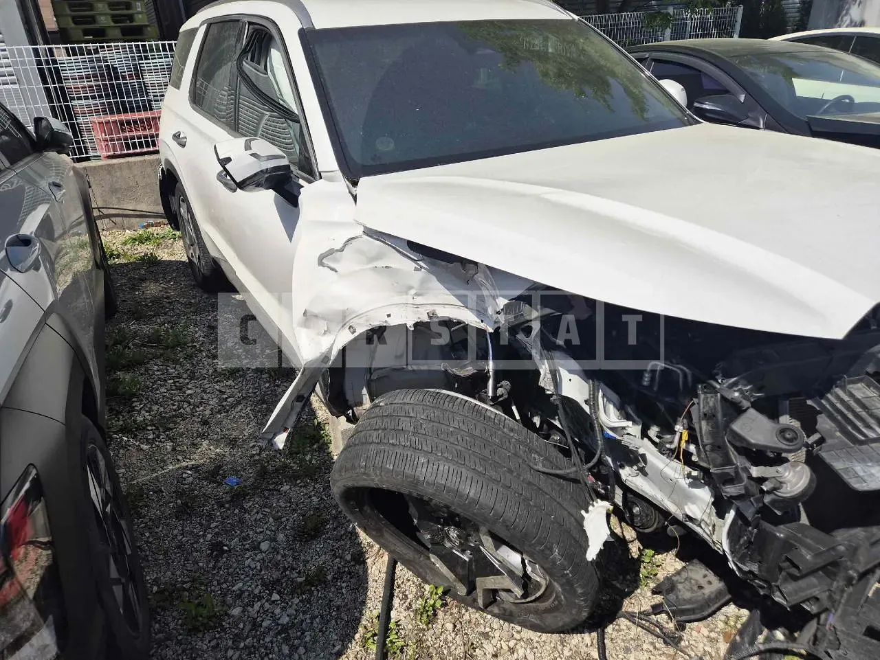 Photo 2 of 16: 2024 Hyundai Palisade, VIN KMHR281ABRU764446 — Korean insurance auction