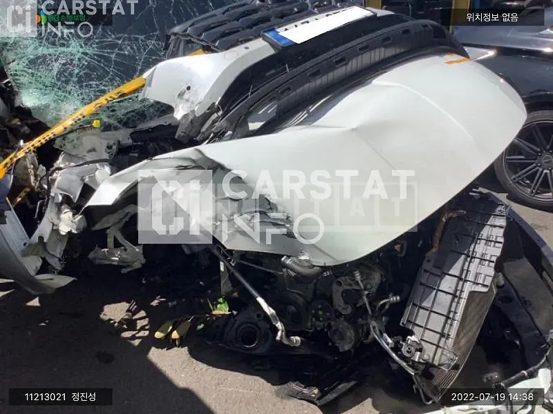 Photo 2 of 8: 2021 Hyundai Tucson, VIN KMHJE81BGNU090175 — Korean insurance auction