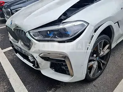 Photo 1 of 28: 2020 BMW X6 M 50d, VIN WBAGT6100L9B73198 — Korean insurance auction