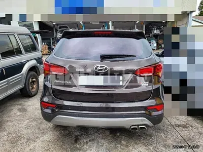 Photo 1 of 22: 2016 Hyundai Santa Fe, VIN KMHSW81UDGU700308 — Korean insurance auction