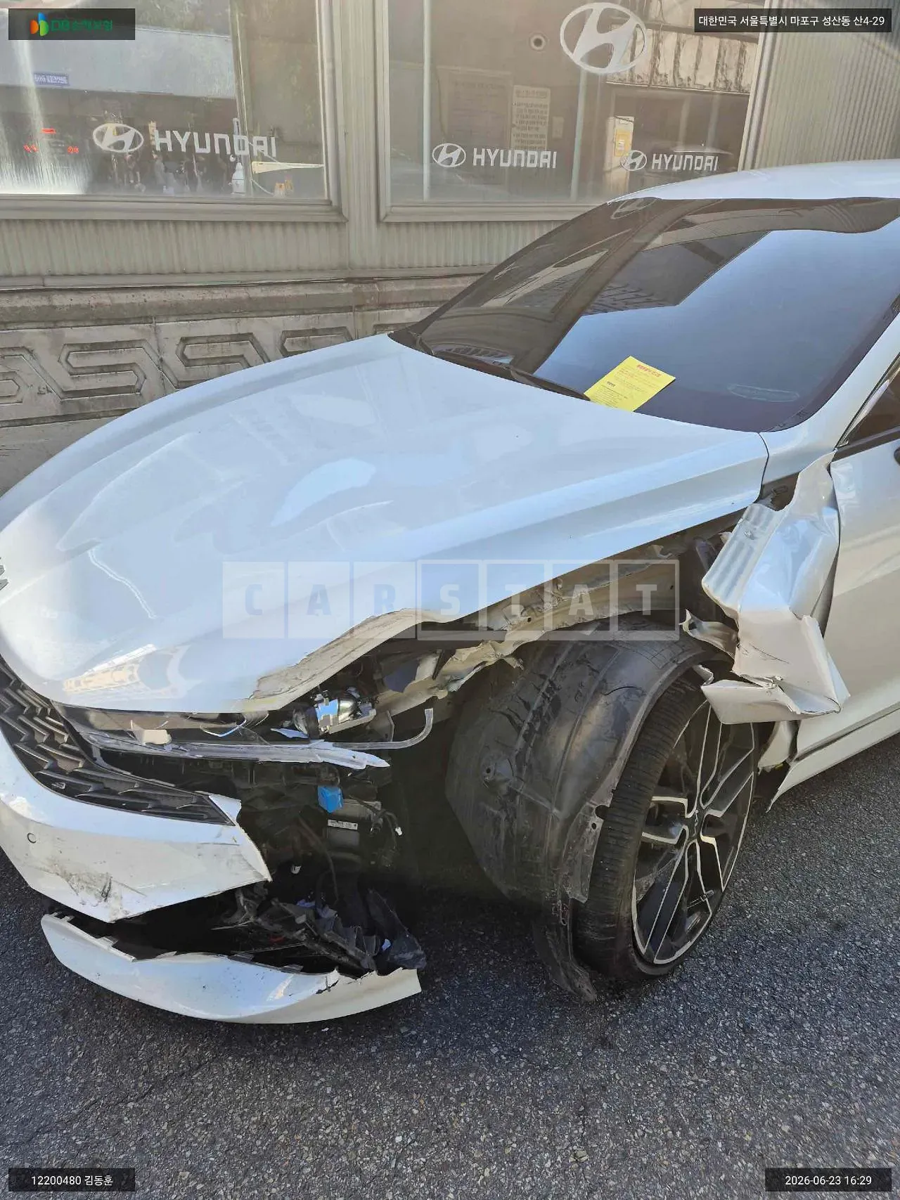 Photo 2 of 8: 2022 Kia K5, VIN KNAG2412BPA207358 — Korean insurance auction