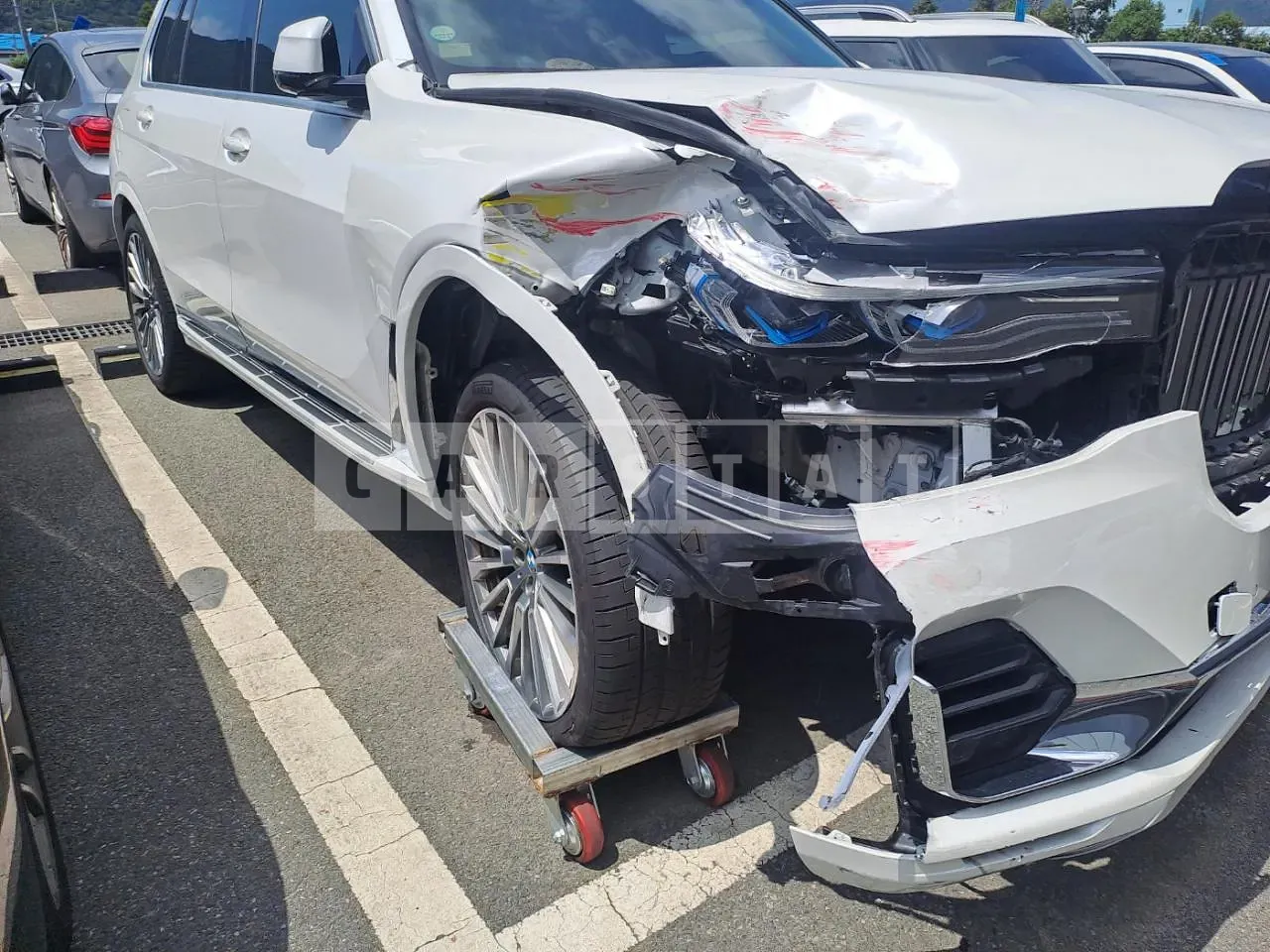 Photo 2 of 31: 2021 BMW X7 xDrive 40i, VIN WBACW2102M9G27452 — Korean insurance auction