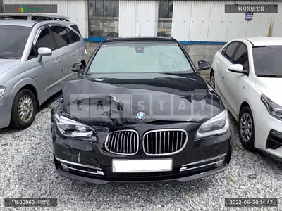 Photo 1 of 15: 2015 BMW 740d xDrive, VIN WBAYB0109FD599264 — Korean insurance auction