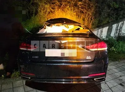 Photo 1 of 18: 2019 Genesis G80 3.3 — Korean insurance auction