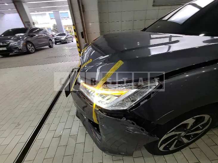 Photo 2 of 5: 2017 Honda Accord 2.4, VIN 1HGCR2680HA513513 — Korean insurance auction