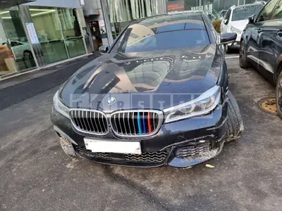 Photo 1 of 29: 2018 BMW 740Li xDrive, VIN WBA7E4101JGV26097 — Korean insurance auction
