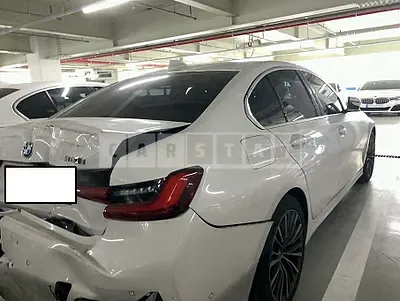 Photo 1 of 12: 2022 BMW 320i, VIN WBA5X5106NFM39587 — Korean insurance auction