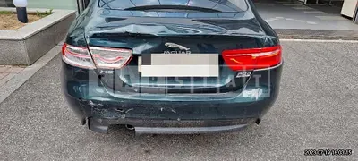 Photo 1 of 9: 2017 Jaguar XE 2.0 d, VIN SAJAA4BN2HA969968 — Korean insurance auction