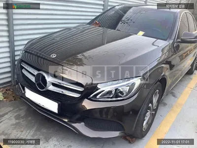Photo 1 of 14: 2018 Mercedes-Benz C350 e, VIN WDDWF4HB4JR408199 — Korean insurance auction