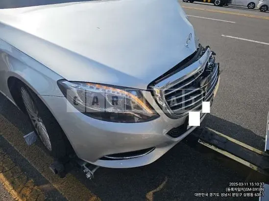 Photo 2 of 8: 2015 Mercedes-Benz S350 BlueTec 4Matic — Korean insurance auction