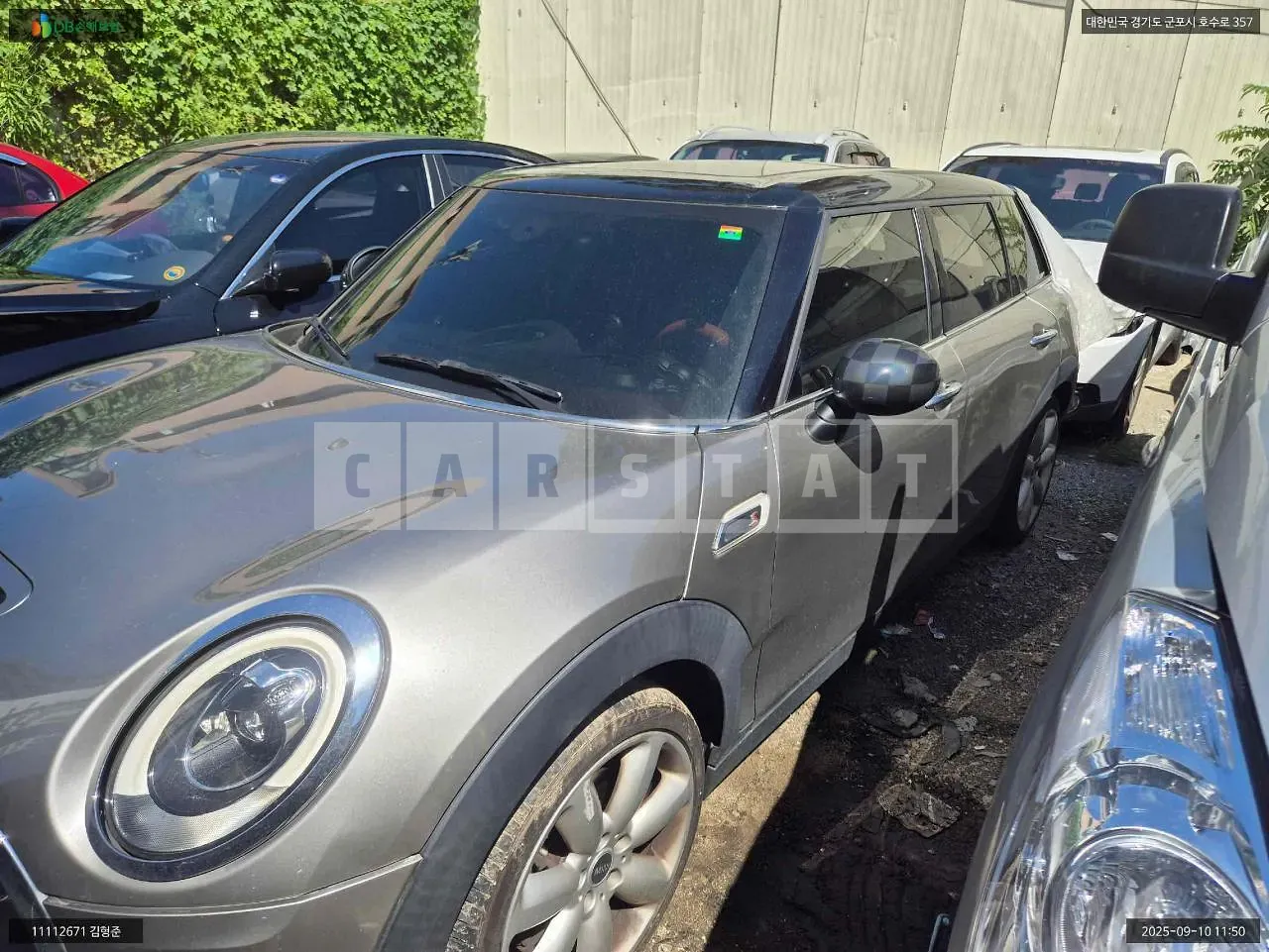 Photo 2 of 10: 2016 MINI Cooper S Clubman, VIN WMWLN910XG2D99631 — Korean insurance auction