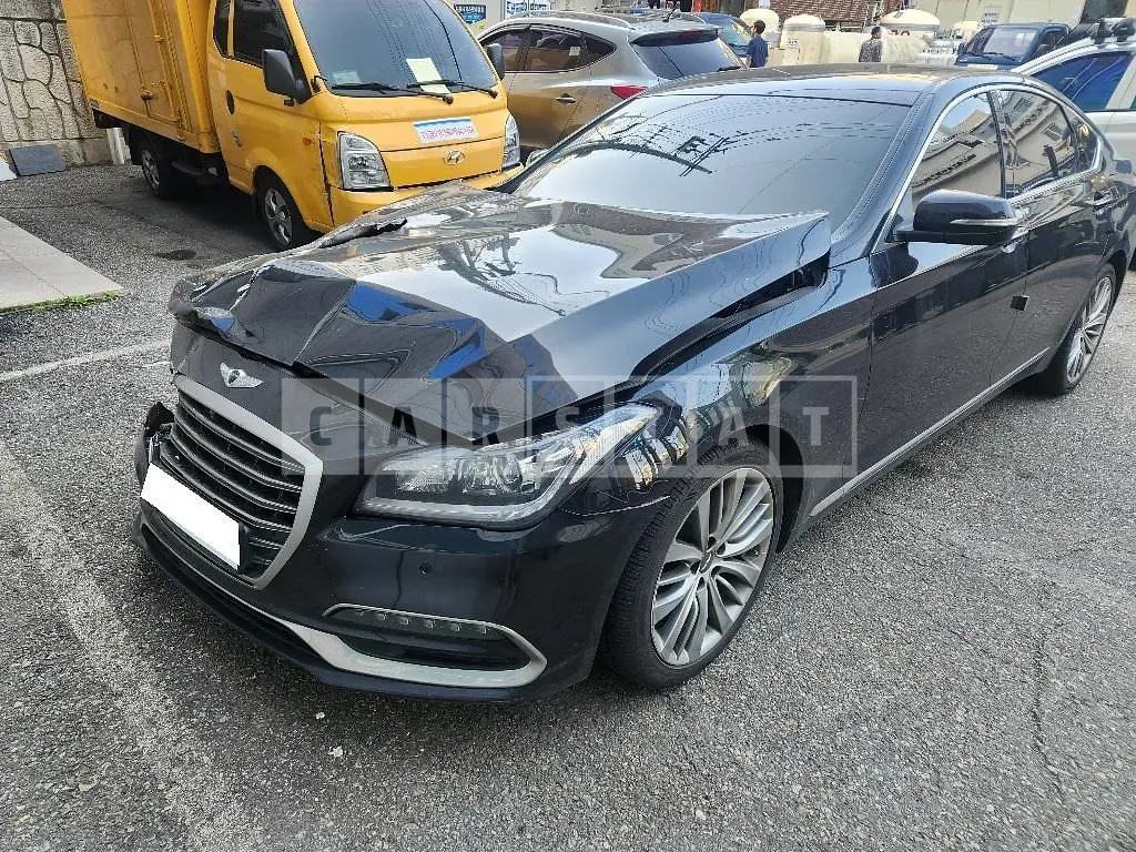 Photo 2 of 16: 2016 Hyundai Genesis G80, VIN KMHGM41DDHU189553 — Korean insurance auction