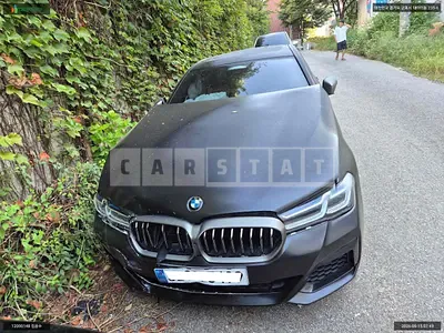 Photo 1 of 25: 2021 BMW M550i xDrive, VIN WBA11BK00MCG67942 — Korean insurance auction