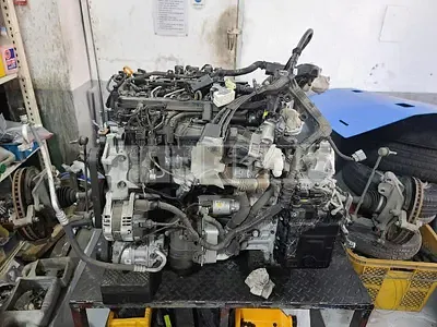 Photo 1 of 3: 2019 Hyundai Engine Santa Fe Engine, VIN KMHS281BBLU230422 — Korean insurance auction