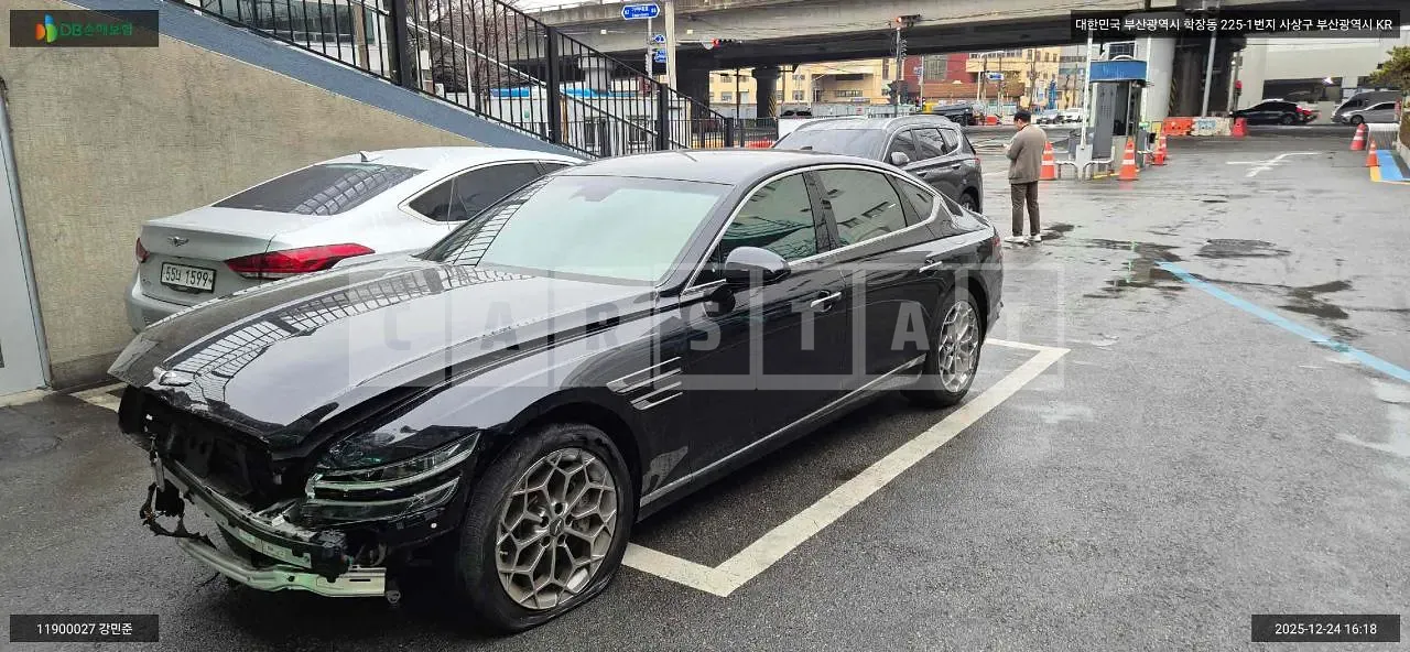 Photo 2 of 15: 2023 Genesis G80, VIN KMTGB41CBPU173338 — Korean insurance auction