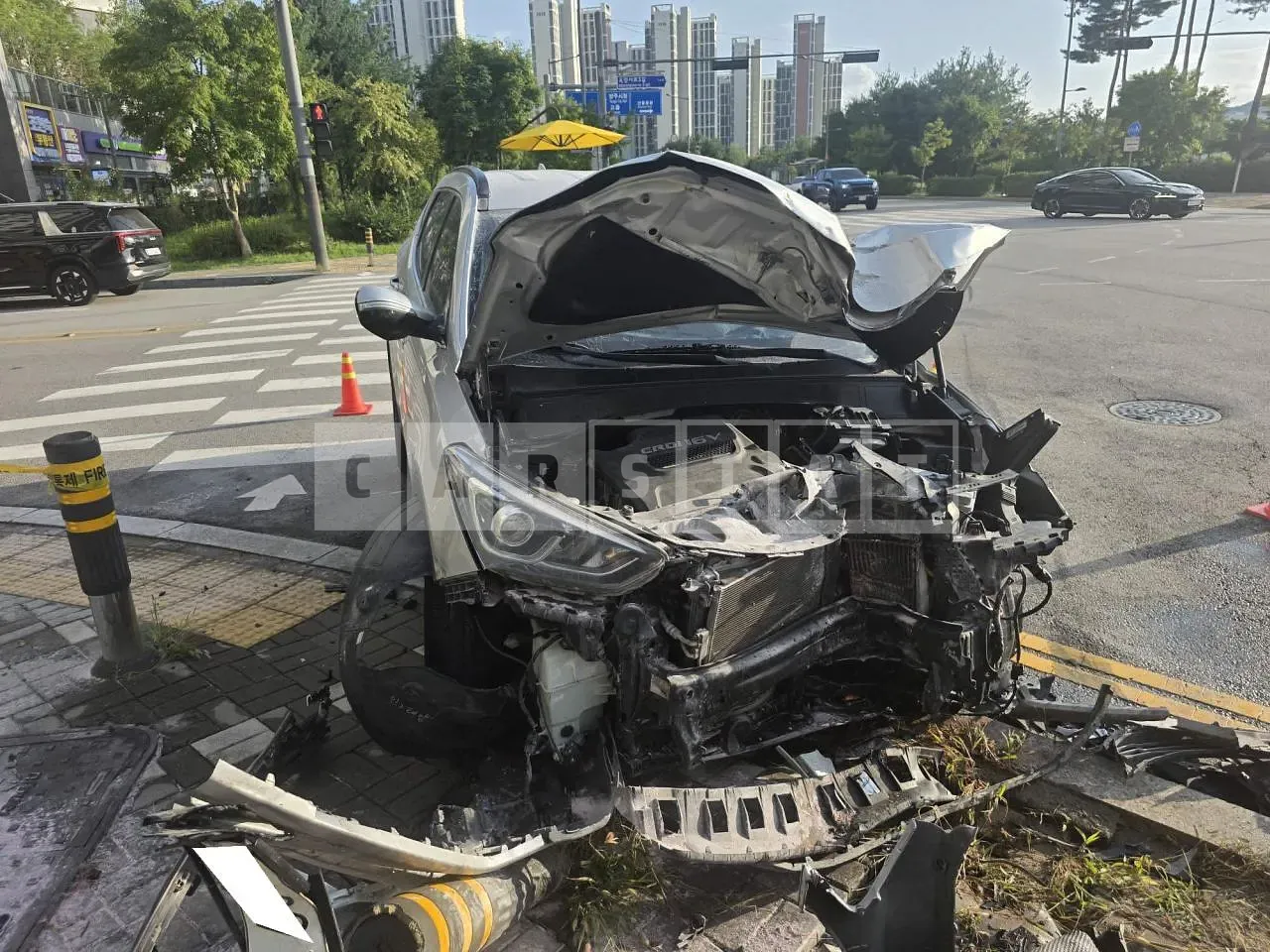 Photo 2 of 17: 2015 Hyundai Santa Fe 2.0 (2WD) — Korean insurance auction