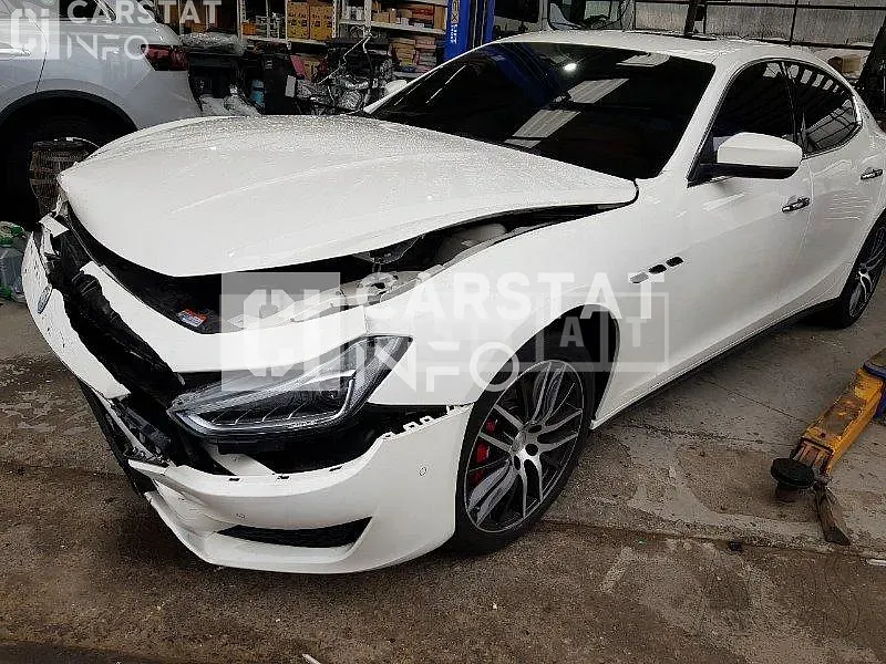 Photo 2 of 11: 2019 Maserati Ghibli, VIN ZAM57XSG1K1327682 — Korean insurance auction