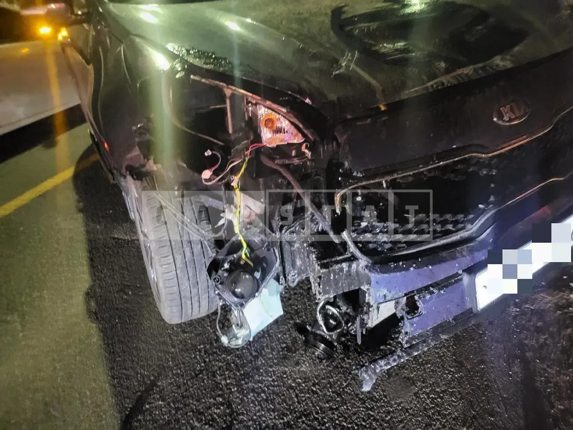 Photo 2 of 7: 2015 Kia Sportage 1.7, VIN KNAP6815GGK013720 — Korean insurance auction