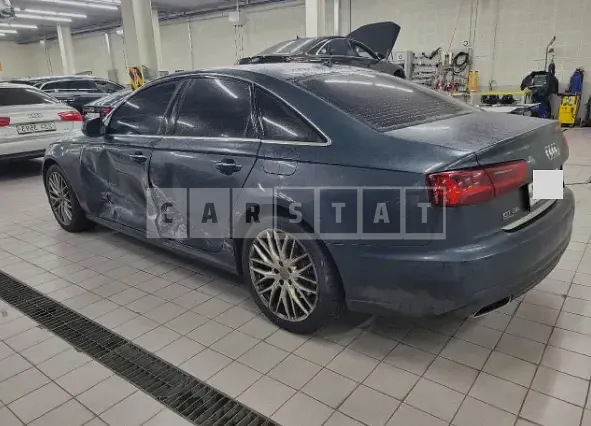Photo 2 of 9: 2016 Audi A6 40 TDI quattro, VIN WAUZZZ4G7GN108344 — Korean insurance auction