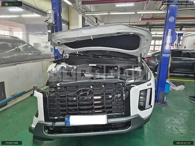 Photo 1 of 18: 2024 Hyundai Palisade, VIN KMHR281EBRU862772 — Korean insurance auction