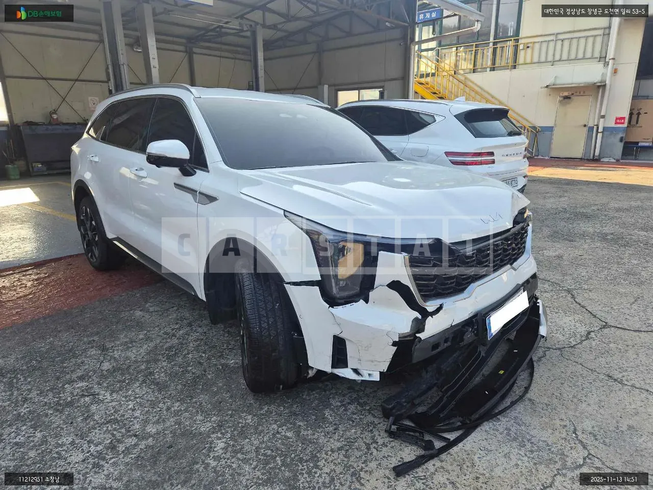 Photo 2 of 17: 2025 Kia Sorento, VIN KNARM81FHTA380269 — Korean insurance auction