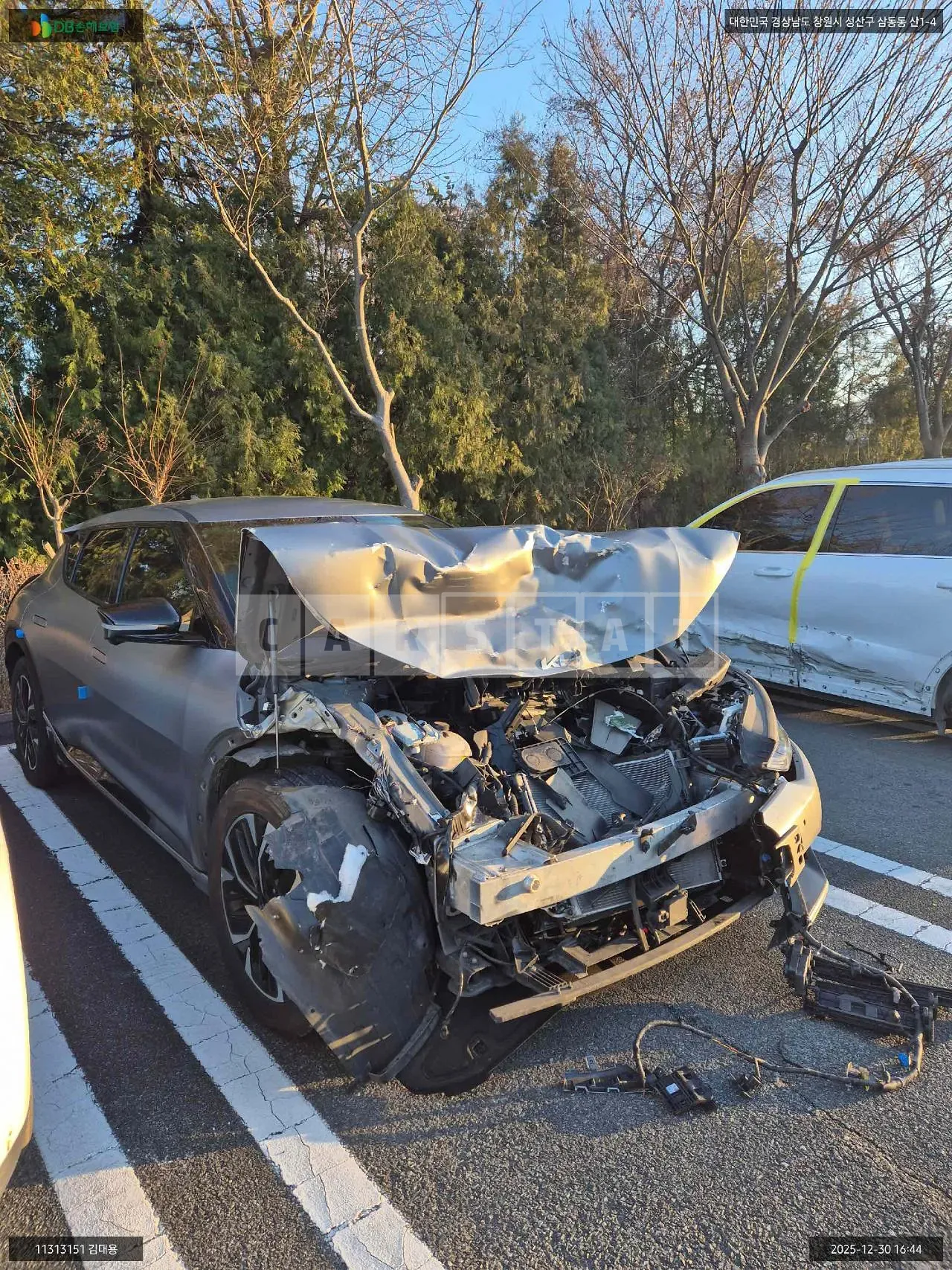 Photo 2 of 10: 2022 Kia EV6, VIN KNAC381CPNA053302 — Korean insurance auction