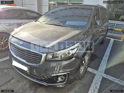Photo 1 of 9: 2016 Kia Carnival, VIN KNAMB81ABGS218799 — Korean insurance auction