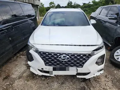 Photo 1 of 10: 2019 Hyundai Santa Fe TM 2.2, VIN KMHS581CBKU144080 — Korean insurance auction