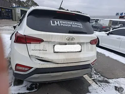 Photo 1 of 35: 2020 Hyundai Santa Fe, VIN KMHS281BBLU239686 — Korean insurance auction
