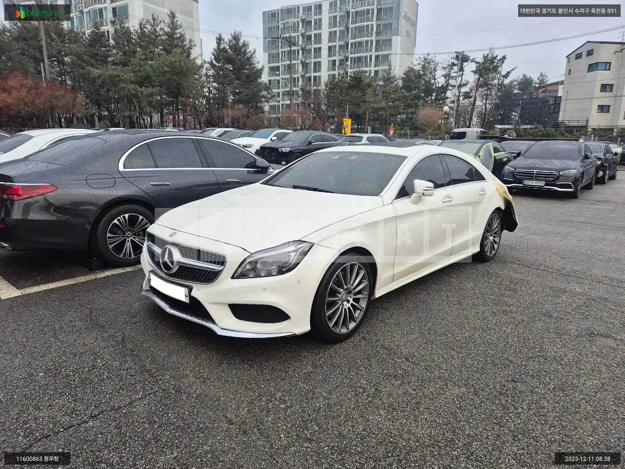 Photo 2 of 7: 2015 Mercedes-Benz CLS400, VIN WDDLJ6FB1GA168357 — Korean insurance auction