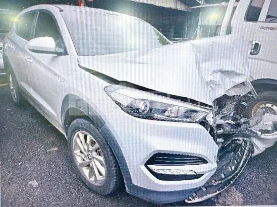 Photo 2 of 7: 2018 Hyundai Tucson — Korean insurance auction