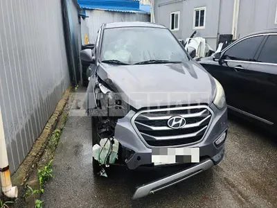 Photo 1 of 28: 2014 Hyundai Tucson, VIN KMHJT81VDFU927991 — Korean insurance auction