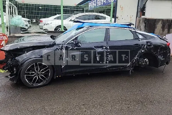 Photo 2 of 10: 2020 Kia K5, VIN KNAG3412BLA057007 — Korean insurance auction